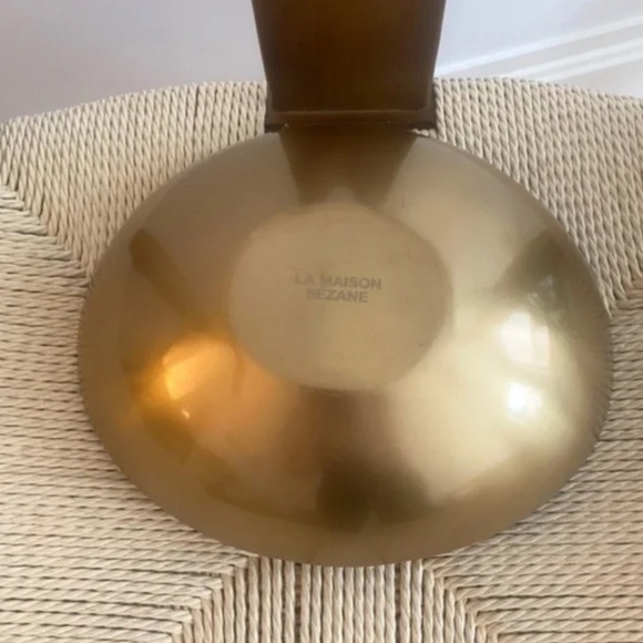 ❤️ Sézane Tracie Bowl rouge wine red gold - Picture 6 of 8